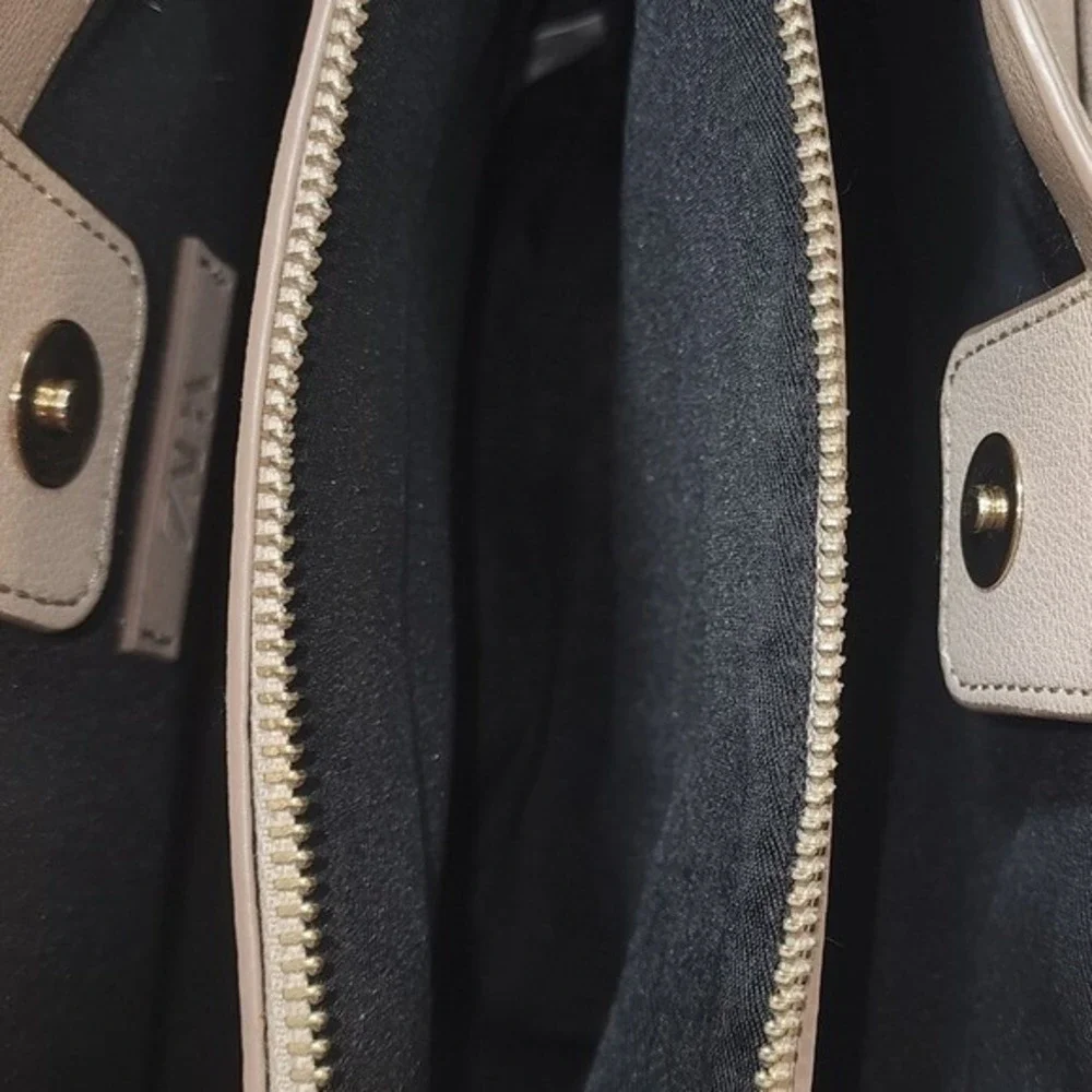 Zara Satchel Bag, Top Handle Crossbody,‎ Work Bag, Shoulder Bag, Tote, Taupe